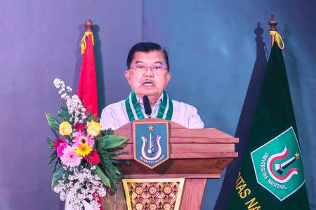 Pidato di Dies Natalis Universitas Nasional, Jusuf Kalla Ajak Perguruan Tinggi Benahi Bangsa 