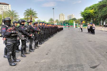 Amankan Kampanye Pilkada DKI Jakarta Hari Ini, Polisi Terjunkan Ratusan Personel