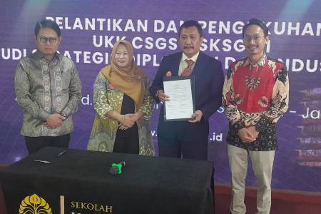 Irjen Pol. Uden Kusuma Wijaya Resmi Jadi Kepala Pusat Studi Diplomasi dan Industri Olahraga Universitas Indonesia