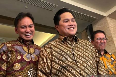 Menteri BUMN Erick Thohir Dukung Perum Bulog jadi Badan Otonom