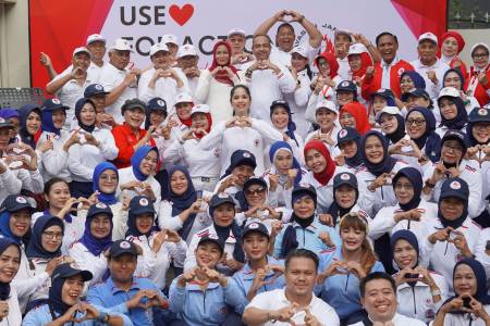 HUT Ke-43 Yayasan Jantung Indonesia, Annisa Pohan Yudhoyono Mengajak Masyarakat Untuk Selalu Aktif Bergerak