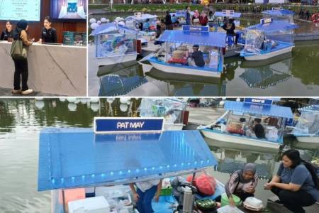 Yuk ke Floating Market Food Junction, Nikmati Food Street dan Semilir Suasana Sore