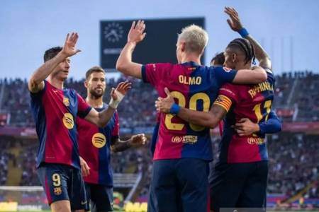 Liga Spanyol:  Barcelona Pesta Gol 5-1 atas Mallorca