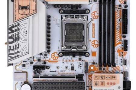 Motherboard COLORFIRE B650M-MEOW WIFI Dukung CPU AMD Ryzen Seri 9000