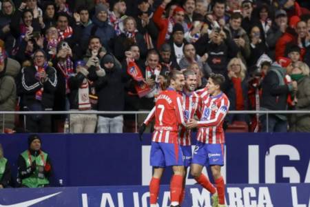 Liga Spanyol: Kalahkan Getafe 1-0, Atletico Madrid  Naik ke Peringkat Dua Klasemen Sementara