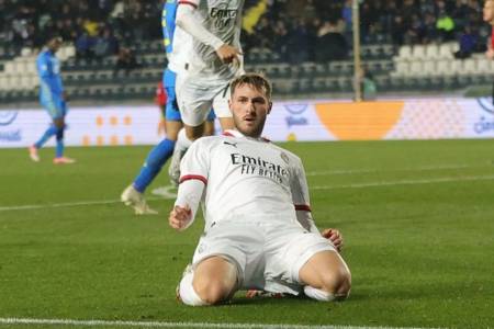 Liga Italia:  Gol Santiago Gimenez Antar  AC Milan Tekuk Hellas Verona dengan Skor 1-0 