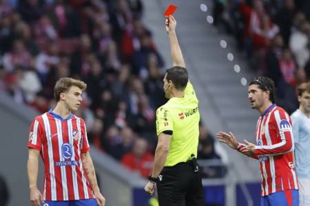 Liga Spanyol: Atletico Madrid Gagal ke Puncak Klasemen Usai  Ditahan Imbang Celta Vigor 1-1 