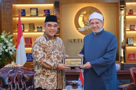 Rektor Al-Azhar Kairo Kunjungi Ketua MPR RI