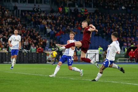 Liga Italia:  AS Roma Tekuk Como 1907 dengan Skor 2-1