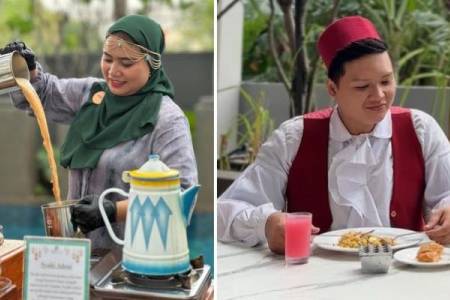 “Kampoeng Arab Nusantara” Ajak Tamu Berbuka Puasa dengan Sajian Paduan Dua Negara