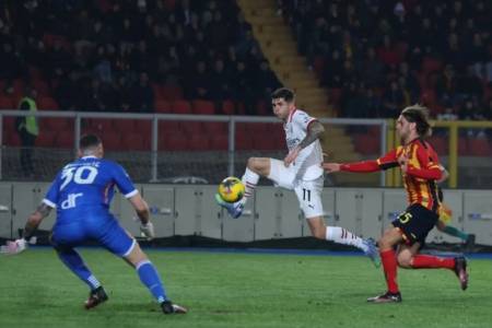 Liga Italia: 2 Gol Pulisic Bawa  AC Milan atasi Lecce 3-2