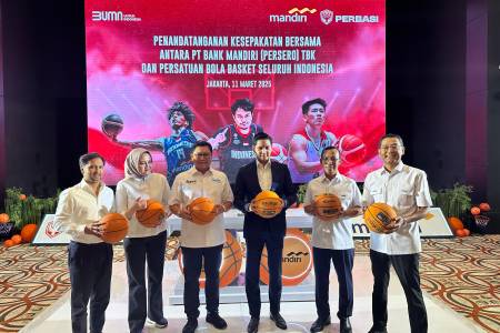 Resmi! Bank Mandiri dan DPP Perbasi Jalin Kemitraan Strategis untuk Kemajuan Bola Basket Indonesia