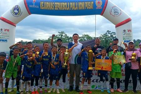 Ukir Sejarah, SSB Batalyon FA K-10 Raih Juara Bergilir Piala Ketum KONI ke-VI 2025