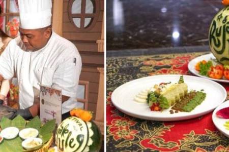 Grand Swiss-Belhotel Darmo Sajikan Rujak Bonek di Festival Rujak Uleg Surabaya 2025