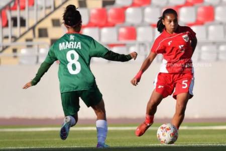 Laga Persahabatan: Timnas Putri Indonesia Diimbang Bangladesh 0-0