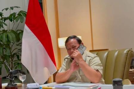 Ketika Presiden Prabowo Terima Telepon dari Presiden AS Donald Trump