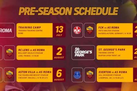 Liga Italia: AS Roma Umumkan Agenda Pramusim 2025/26