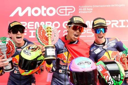 Veda Unjuk Gigi di Mugello