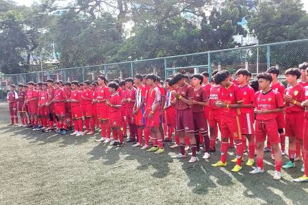 Seleknas Sepakbola Piala KONI Pusat 2025 Di Ikuti 97 Pemain Tahap pertama Selesai