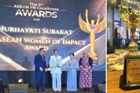 Nurhayati Subakat Raih ASEAN Women Impact Award 2025, Berkontribusi dalam Inclusive Branding di Industri Kecantikan ASEAN