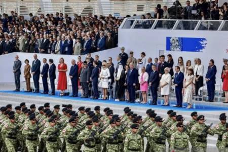Presiden Prabowo Bangga Kontingen TNI Ikut Parade Hari Bastille di Paris