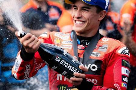 Marc Marquez Nikmati Kemenangan Ganda di Ceko
