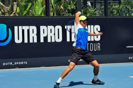 Amman Men’s World Tennis Championship: Tampil Perkasa, Anthony  dan Nathan  Raih Kemenangan Kedua