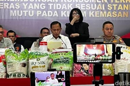 Bareskrim Polri Gerak Cepat Tindak Kasus Beras Oplosan atas Atensi Prabowo