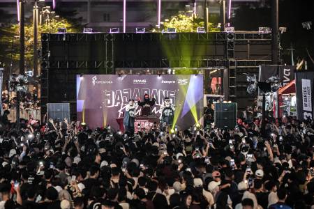 Tiket Sold Out, Penonton Teriak! Ini Serunya Opening FIBA 3x3 Challenger bareng NDX A.K.A