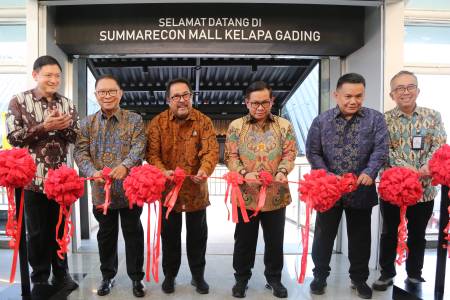 Gubernur DKI Jakarta Resmikan Hak Penamaan Stasiun LRT Boulevard Utara Summarecon Mall