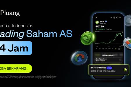 Pertama di Indonesia! Trading Saham Amerika & ETF 24 Jam Hadir di Pluang