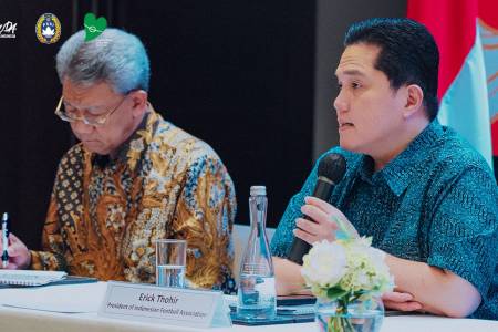 Ketum PSSI, Erick Thohir Puji Kinerja Positif PT GSI dalam RUPS 2025