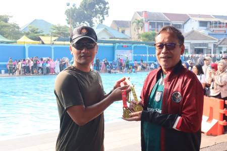Sukses di Gelar Kejuaraan Renang Antar Pelajar Piala DanBrigif 1/JS, Di Buka Resmi Komandan Brigif 1/JS Dan Kemenpora RI