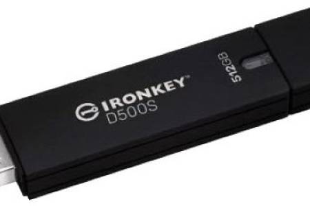 IronKey D500S, Drive Hardware Terenskripsi Pertama