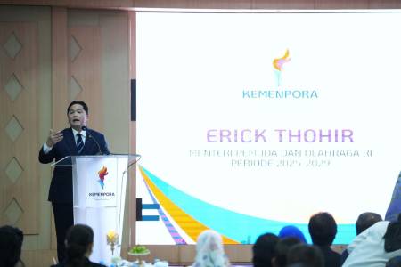Usai Sertijab, Menpora Erick Thohir: Olahraga adalah Alat Pemersatu Bangsa!