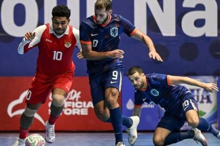 Kalahkan Indonesia 3-2, Latvia Sapu Bersih Kemenangan di Aqua Futsal Four Nation Cup 2025