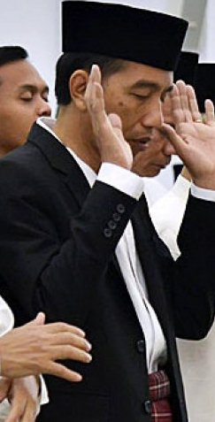 Presiden Jokowi; Berlebaran Di Masjid Istiqlal; Idul Fitri 