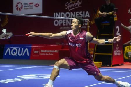 Bulu tangkis: Jonatan Christie juara Hylo Open 2025