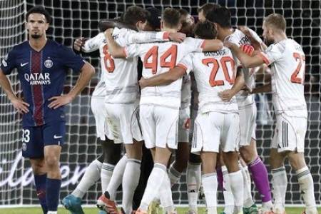 Liga Champions: Bayern Muenchen Perkasa, Taklukan  PSG 2-1