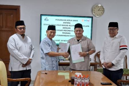 DMITV dan Masjid Agung Sunda Kelapa Resmi Jalin Kerja Sama Penayangan Syiar Dakwah!