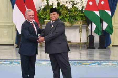 Raja Abdullah II:  Prabowo Bawa Indonesia ke Arah yang Sangat Baik