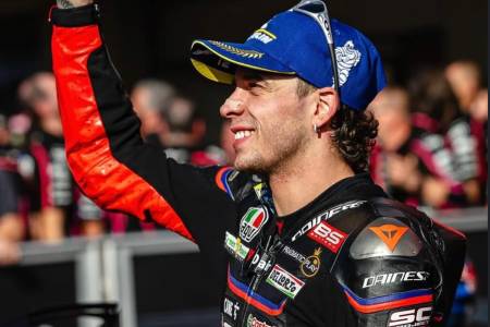Bezzecchi Amankan Posisi Ketiga, Acosta Gusur Bagnaia