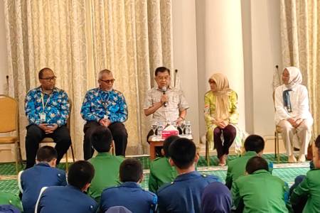 Jusuf Kalla Tekankan Pentingnya Disiplin, Ilmu, dan Kerja Keras kepada Siswa Lab School Cirendeu