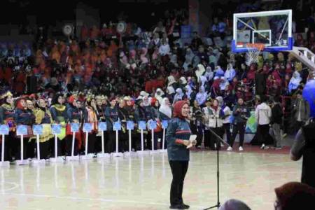 DWP Jaksel Dewi Rano, Ajak Hidup Sehat dalam Pekan Olahraga Organisasi Wanita di Kalangan Anggota