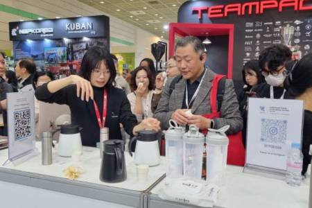  Rasa Kopi Indonesia Mewarnai Kemeriahan Cafe Show 2025 di Korea Selatan