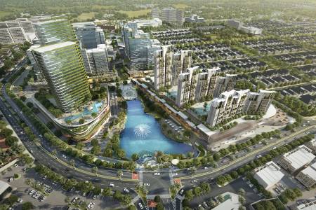 Sinar Mas Land Topping Off Hiera Sport & Lifestyle Center di BSD City
