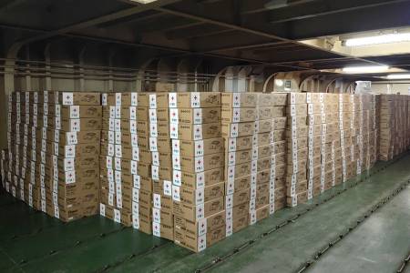 PMI Berangkatkan Kapal Kemanusiaan Bawa 60 Tangki Air dan Bantuan Logistik ke Aceh, Sumut, dan Sumbar