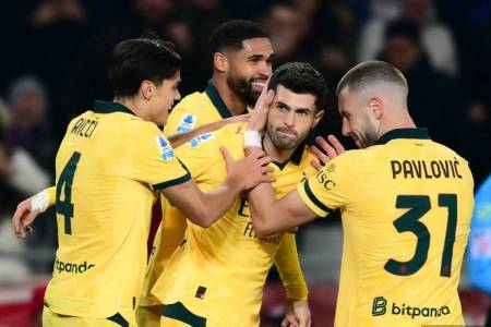 Liga Italia: AC Milan Puncaki Klasemen usai Bekuk Tuan Rumah Torino 2-3