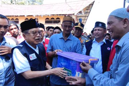 Terkait Bantuan Asing,JK: Kita Tidak Boleh Minta ,Tapi Kalo diberikan Kita Terima Selama untuk Kemanusiaan