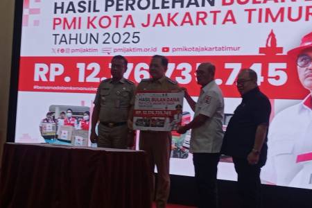 Bulan Dana PMI Jakarta Timur 2025 Himpun Rp12,17 Miliar, Tertinggi se-DKI Jakarta
